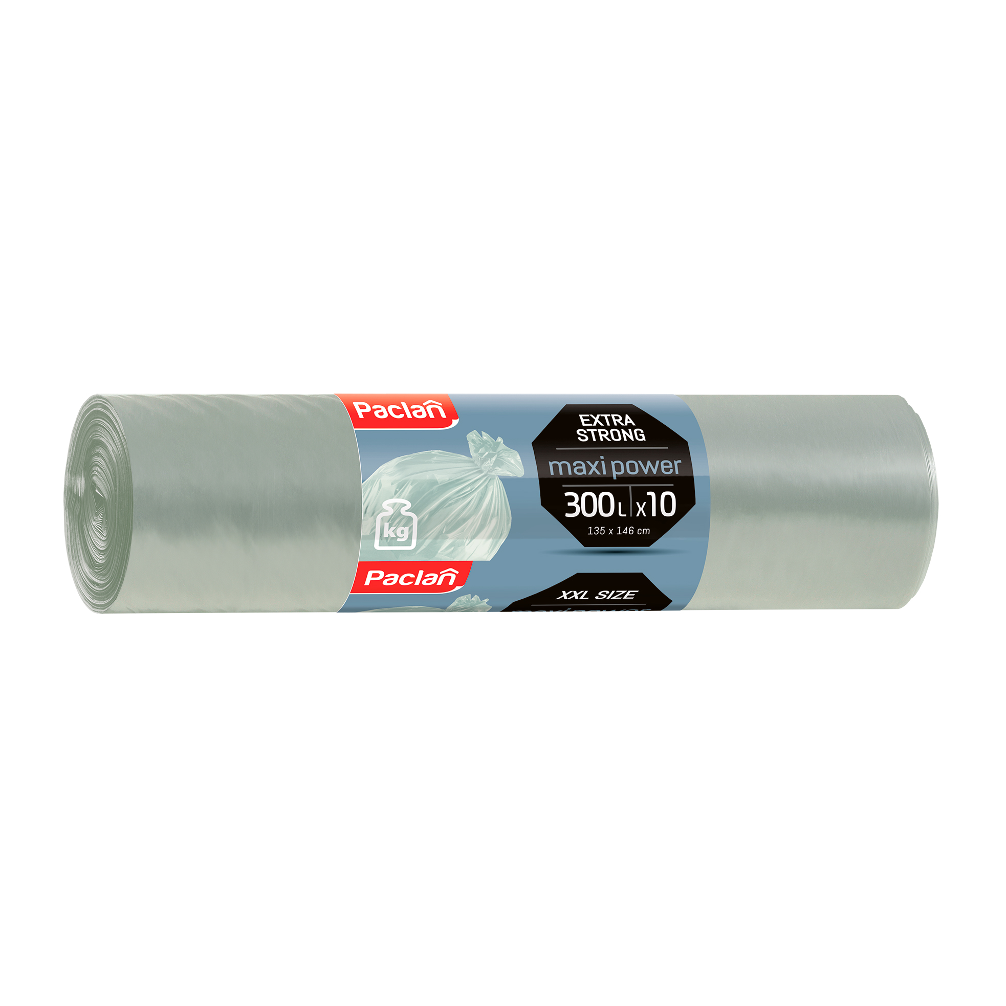 Пакети для сміття Paclan Maxi Power 300 л, 10 шт